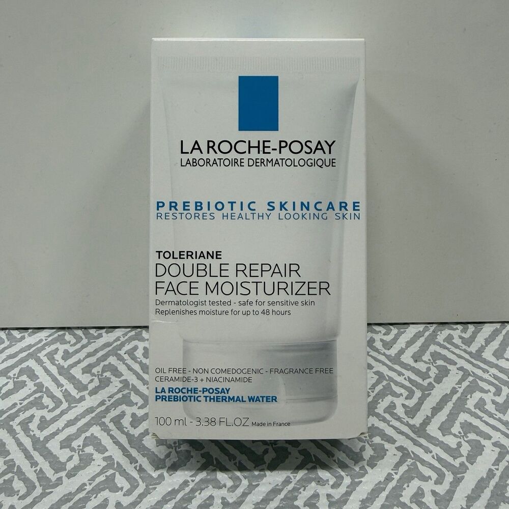 La Roche-Posay Toleriane Double Repair Moisturizer 3.38oz 100ml Exp 11/2028 New